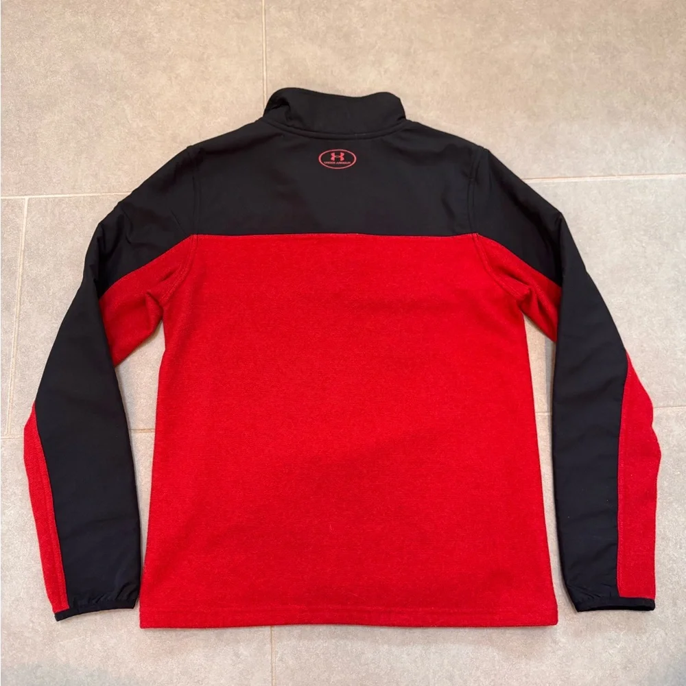 Under Armour Red ColdGear Pullover